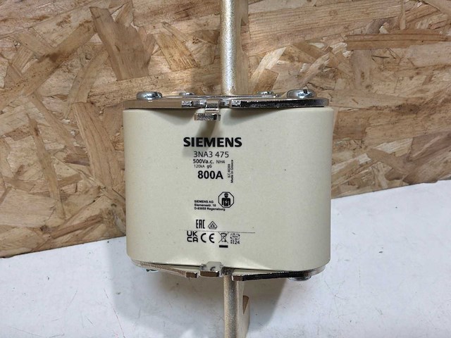 Siemens 3na3 475 lv hrc fuse smeltpatroon - afbeelding 5 van  12