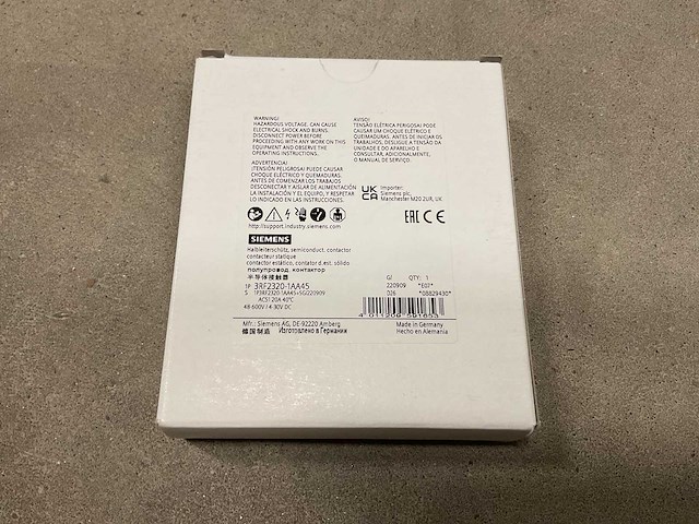 Siemens 3rf2320-1aa45 magneetschakelaar (6x) - afbeelding 2 van  2