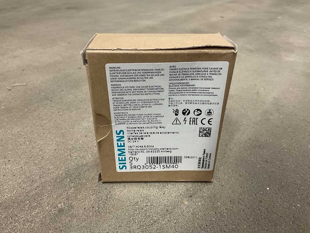 Siemens 3rq3052-1sm40 koppelrelais (8x) - afbeelding 2 van  2