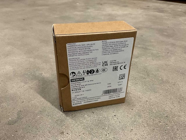 Siemens 3rq3118-1ab00 doos á 5 stuks koppelrelais (3x) - afbeelding 2 van  2