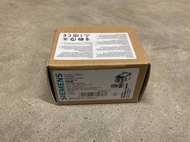 Siemens 3rt2015-1ap01 magneetschakelaar (6x) - afbeelding 2 van  2