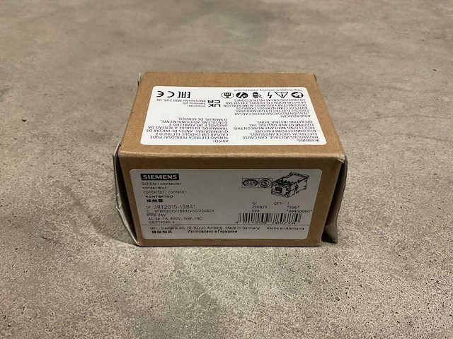 Siemens 3rt2015-1bb41 magneetschakelaar (2x) - afbeelding 2 van  2