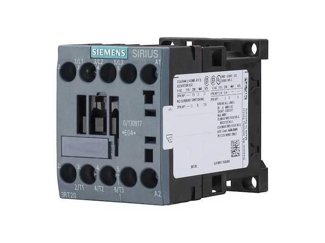 Siemens 3rt2015-1bb42 magneetschakelaar (3x) - afbeelding 1 van  2
