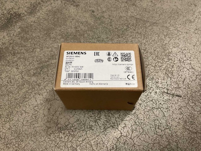 Siemens 3rt2015-1bb42 magneetschakelaar (3x) - afbeelding 2 van  2