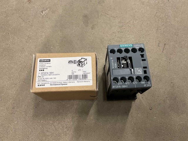 Siemens 3rt2016-1bb41 magneetschakelaar (26x) - afbeelding 1 van  2