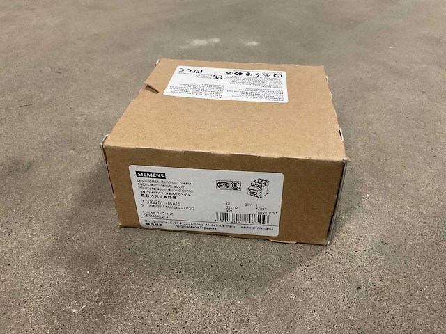 Siemens 3rv2011-1aa15 vermogensschakelaar (4x) - afbeelding 2 van  2