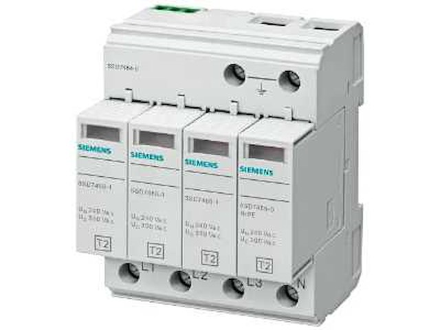 Siemens 5sd74640 overspanningsbeveiliging 4p in 20ka - afbeelding 1 van  4