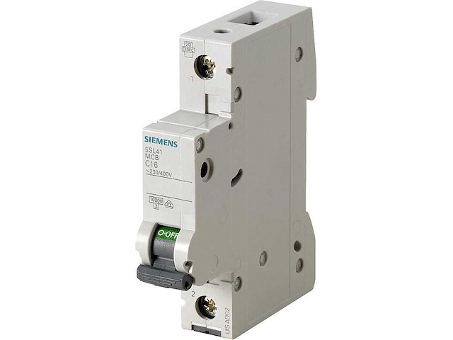 Siemens 5sl4101-6 installatieautomaat (5x) - afbeelding 1 van  1