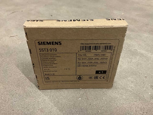 Siemens 5st3 010 hulpcontact (2x) - afbeelding 2 van  2