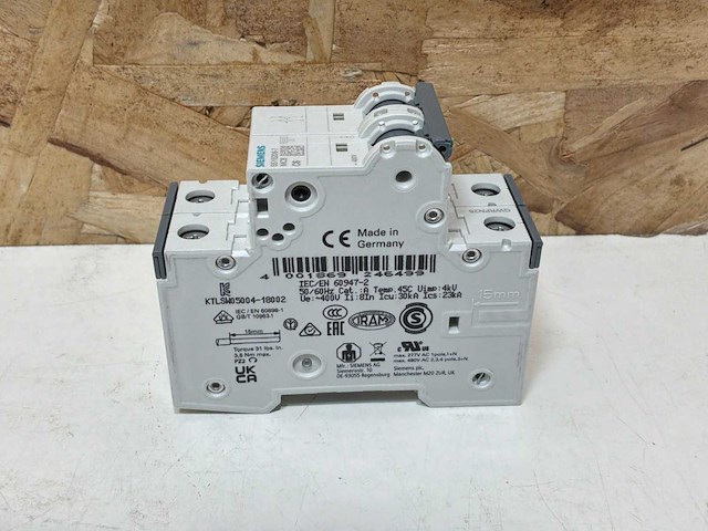 Siemens 5sy6 installatieautomaat (6x) - afbeelding 4 van  8