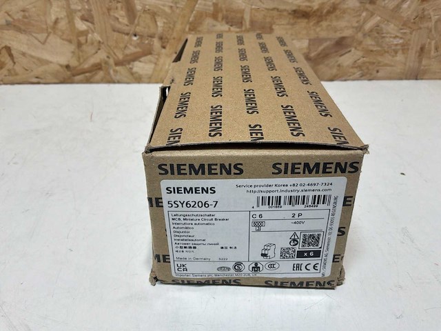 Siemens 5sy6 installatieautomaat (6x) - afbeelding 6 van  8