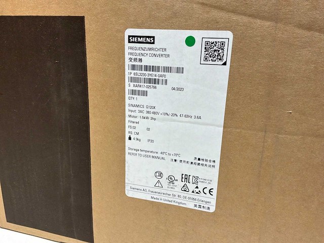 Siemens 6sl3230-3ye14-0af0 frequentieregelaar - afbeelding 13 van  13