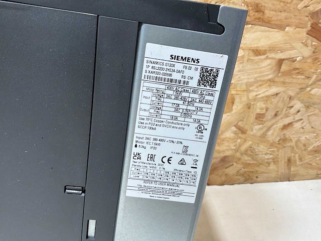 Siemens 6sl3230-3ye24-0af0 frequentieregelaar - afbeelding 7 van  13