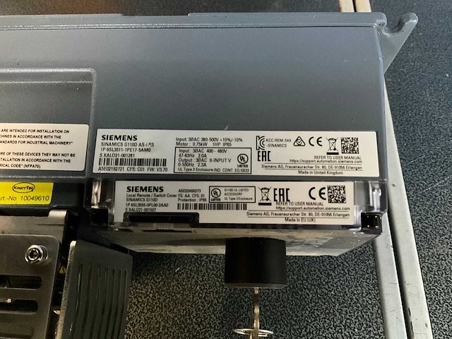 Siemens 6sl3511-1pe17-5am0 frequentieregelaar (4x) - afbeelding 4 van  6
