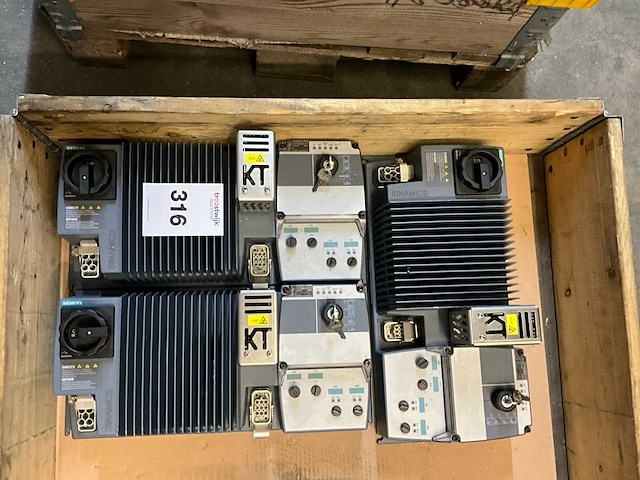 Siemens 6sl3511-1pe17-5am0 frequentieregelaar (4x) - afbeelding 5 van  6