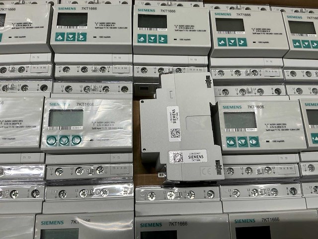 Siemens 7kt1666 kwh meter (30x) - afbeelding 4 van  6