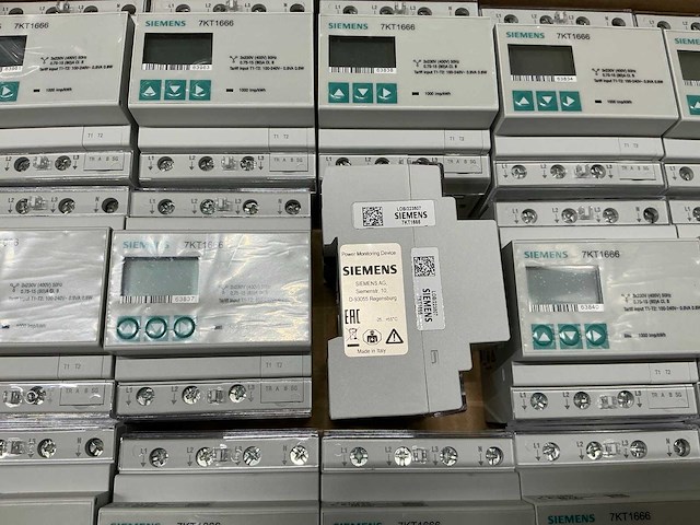 Siemens 7kt1666 kwh meter (30x) - afbeelding 5 van  6