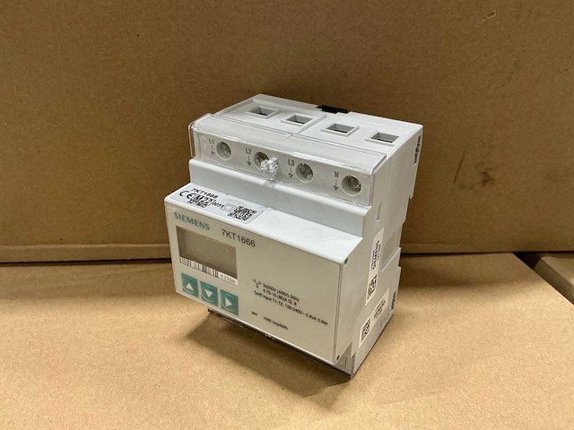 Siemens 7kt1666 laadpaal en energiedistributie kwh meter (1680x) - afbeelding 1 van  6