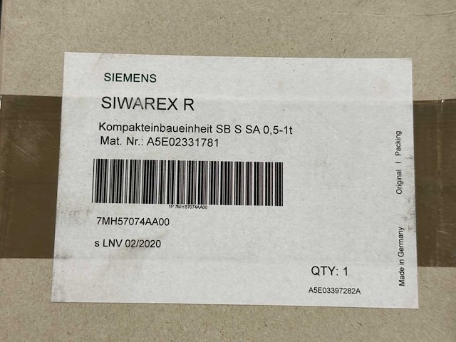 Siemens, alfa laval - partij mix industriële reserveonderdelen & electronica - afbeelding 4 van  7