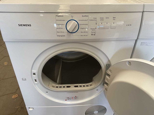 Siemens c 44-10 wasdroger (2x) - afbeelding 4 van  10
