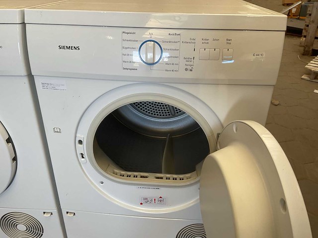 Siemens c 44-10 wasdroger (2x) - afbeelding 9 van  10