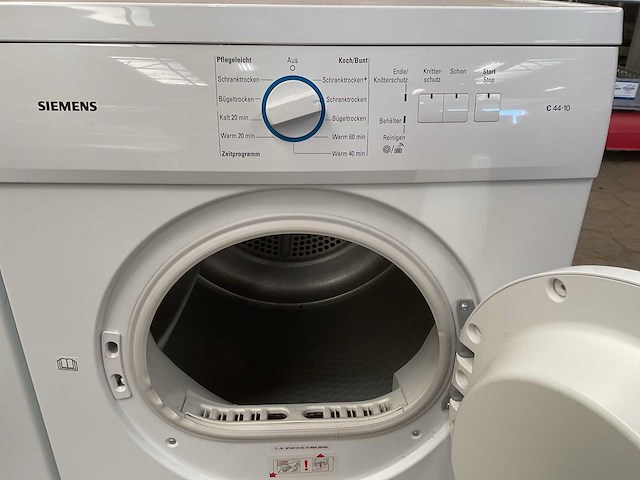 Siemens c 44-10 wasdroger (2x) - afbeelding 2 van  11
