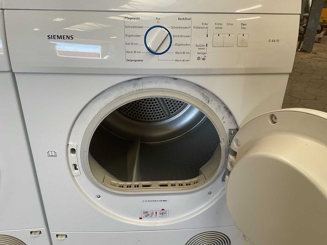 Siemens c44-10 wasdroger (2x) - afbeelding 6 van  10