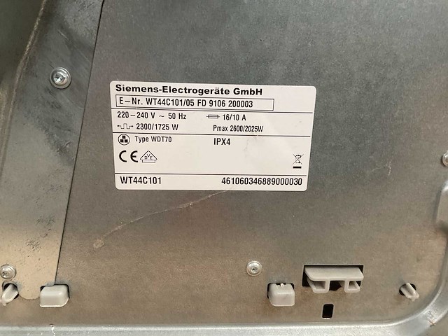Siemens c44-10 wasdroger (2x) - afbeelding 4 van  10