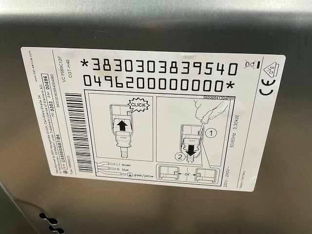Siemens cs858grb7 combi stoomoven inbouw - afbeelding 5 van  5