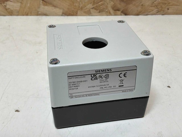 Siemens drukknopkast leeg (13x) - afbeelding 5 van  10