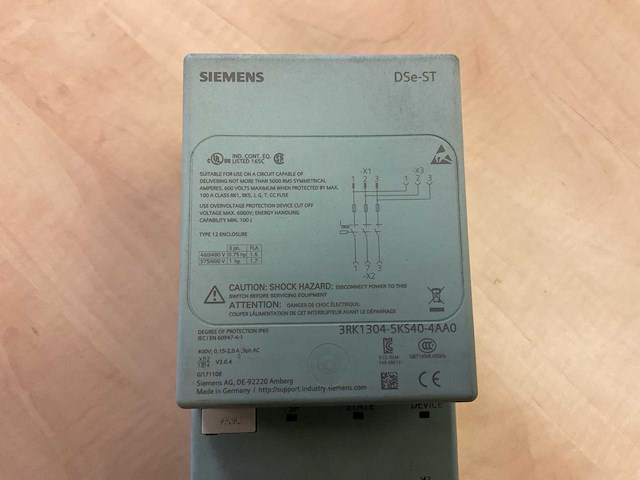 Siemens dse-st motorstarter (19x) - afbeelding 4 van  6