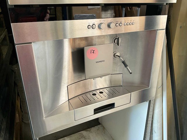 Siemens ef688/04 inbouw koffiemachine - afbeelding 1 van  2