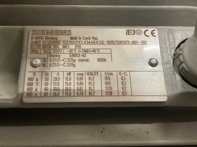 Siemens elektromotor - afbeelding 5 van  5