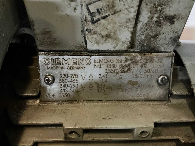 Siemens elmo g vacuümpomp (2x) - afbeelding 2 van  3