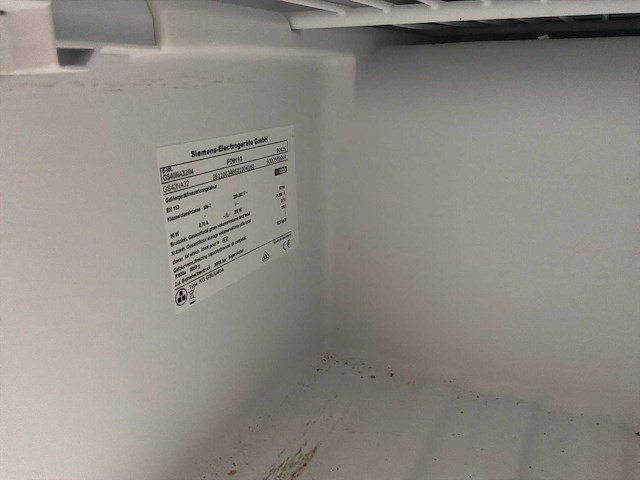 Siemens fd9110 vriezer - afbeelding 3 van  3