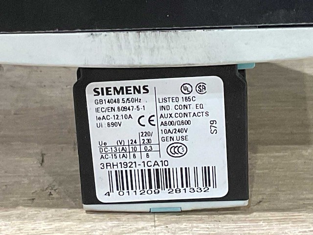 Siemens g/150128 elektrisch onderdeel (3x) - afbeelding 6 van  6