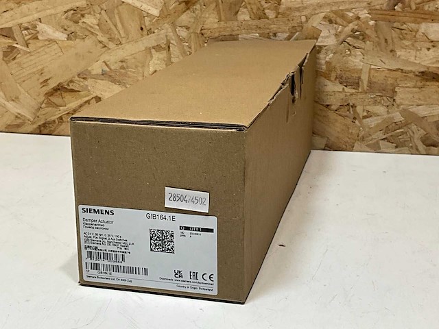 Siemens gib164.1e luchtklepservo - afbeelding 2 van  3