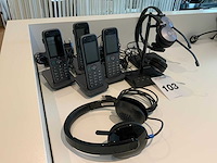 Siemens gigaset dect telefoon (4x) - afbeelding 2 van  5