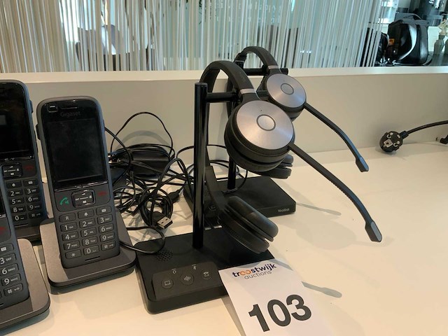 Siemens gigaset dect telefoon (4x) - afbeelding 4 van  5