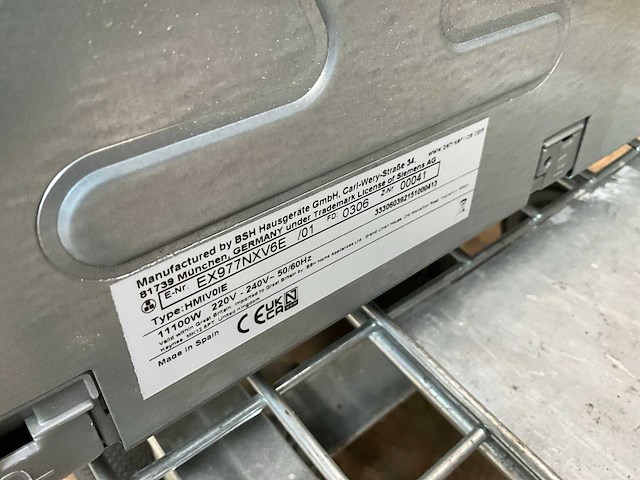 Siemens hmiv01e inductiekookplaat - afbeelding 3 van  3