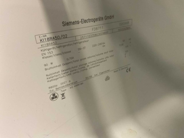 Siemens inbouw koelkast - afbeelding 9 van  10