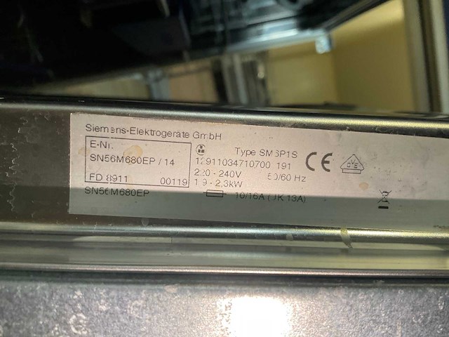 Siemens inbouw vaatwasser (2x) - afbeelding 4 van  6