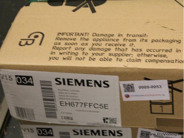 Siemens inductiekookplaat ik2084f - afbeelding 2 van  3