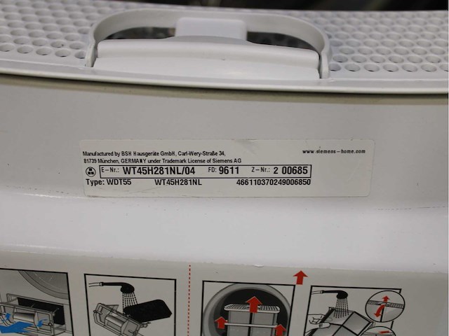 Siemens iq300 isensoric aquastop iqdrive extraklasse wasmachine & siemens iq300 isensoric extraklasse wasdroger - afbeelding 8 van  8