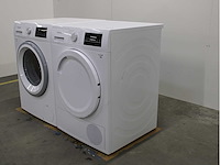 Siemens iq300 isensoric aquastop wasmachine & siemens iq500 isensoric selfcleaning condenser wasdroger - afbeelding 7 van  8