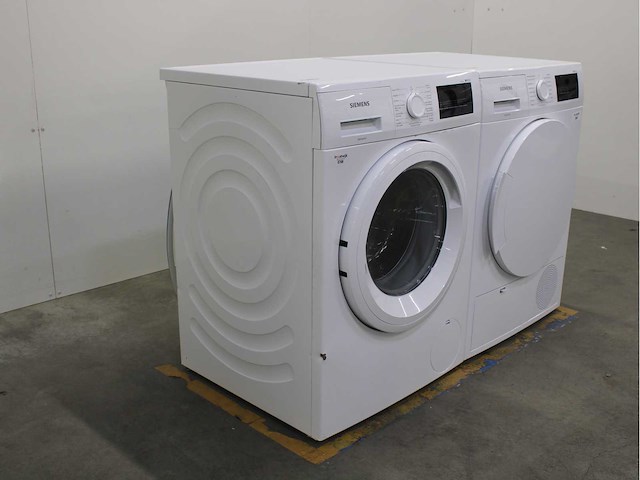 Siemens iq300 isensoric iqdrive wasmachine & siemens iq300 isensoric wasdroger - afbeelding 4 van  8