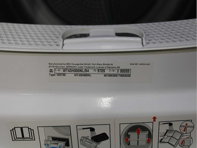 Siemens iq300 isensoric iqdrive wasmachine & siemens iq300 isensoric wasdroger - afbeelding 8 van  8