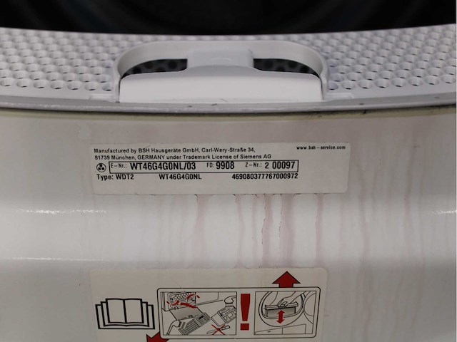 Siemens iq300 isensoric iqdrive wasmachine & siemens iq500 isensoric bestcollection wasdroger - afbeelding 8 van  8