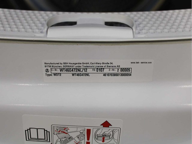 Siemens iq300 isensoric iqdrive wasmachine & siemens iq500 isensoric wasdroger - afbeelding 7 van  7