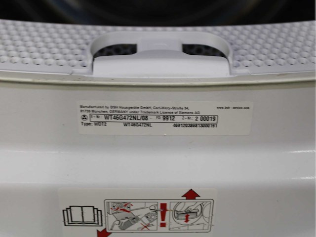 Siemens iq300 isensoric iqdrive wasmachine & siemens iq500 isensoric wasdroger - afbeelding 8 van  8